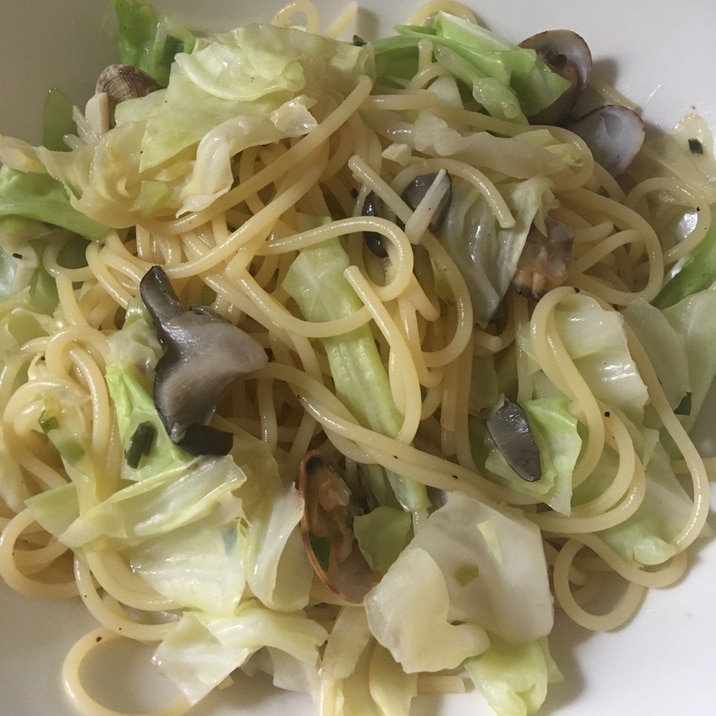 残ったあさりの酒蒸しで簡単！ボンゴレパスタ